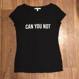 Express “Can You Not” Tee